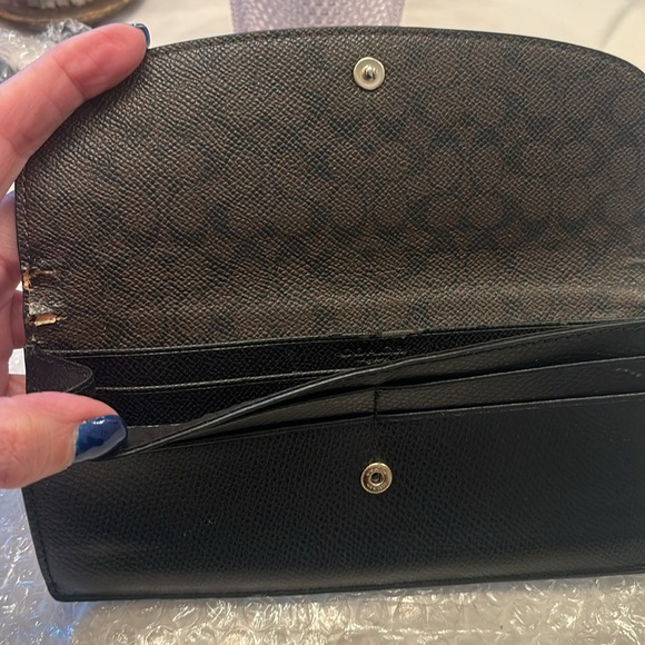 COACH ENVELOPE WALLET 🖤🖤 - Picture 4 of 8